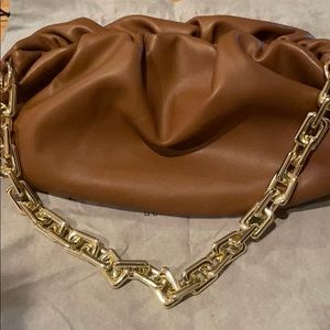 Beautiful pouch purse with chain